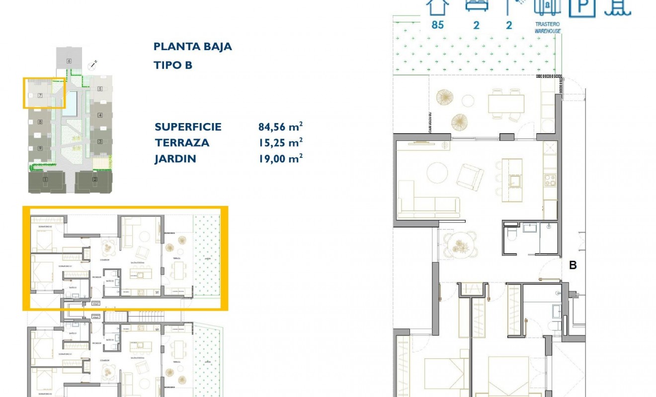 Nieuwbouw woningen - Appartement - San Pedro del Pinatar - Pueblo
