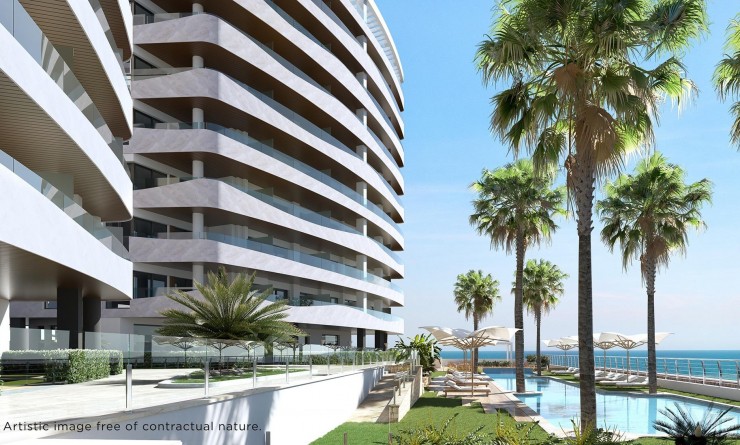 Appartement - Nieuwbouw woningen - La Manga del Mar Menor - 1ª Linea Del Mar Mediterraneo