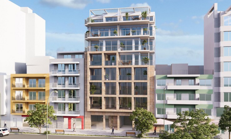 Appartement - Nieuwbouw woningen - Villajoyosa - Pueblo