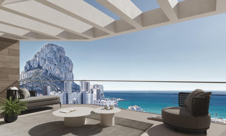 Attique - Nouvelle construction - Calpe - Playa Arenal