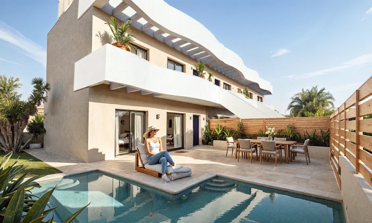 low-bungalow - New Build - Pilar de la Horadada - Pilar de la Horadada