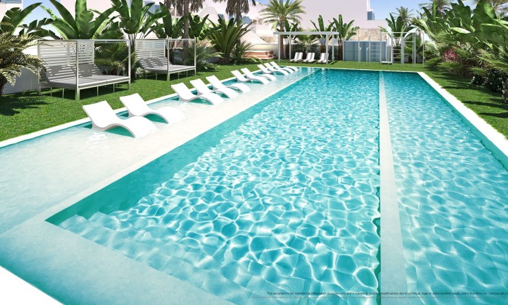 low-bungalow - Nieuwbouw woningen - Torre de la Horadada - Torre de la Horadada