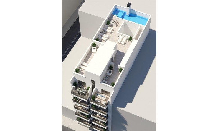 Penthouse - Nieuwbouw woningen - Torrevieja - Playa del Cura