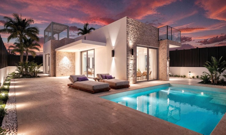 Villa - Nouvelle construction - Los Alcázares - Torre del Rame