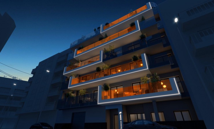 Nieuwbouw woningen - Appartement - Torrevieja - Centro
