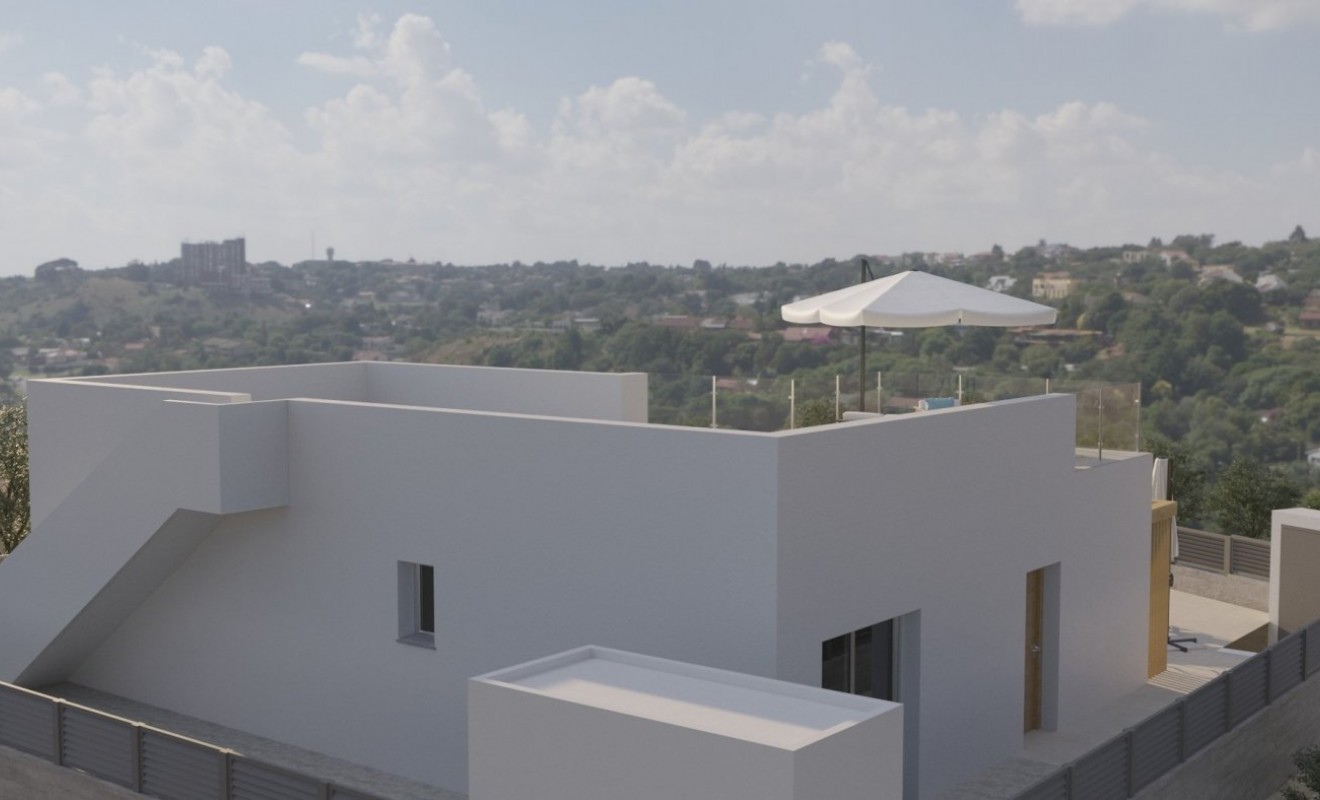 Nieuwbouw woningen - Villa - Polop - Alberca