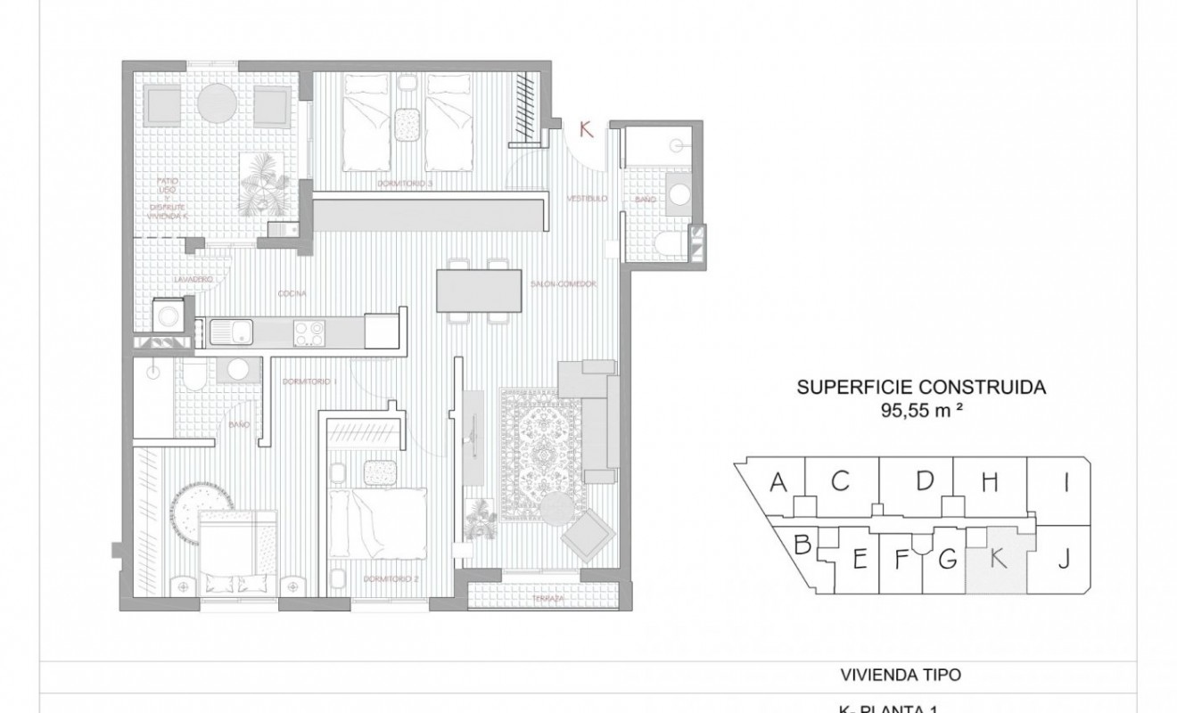 Nieuwbouw woningen - Appartement - Alcantarilla
