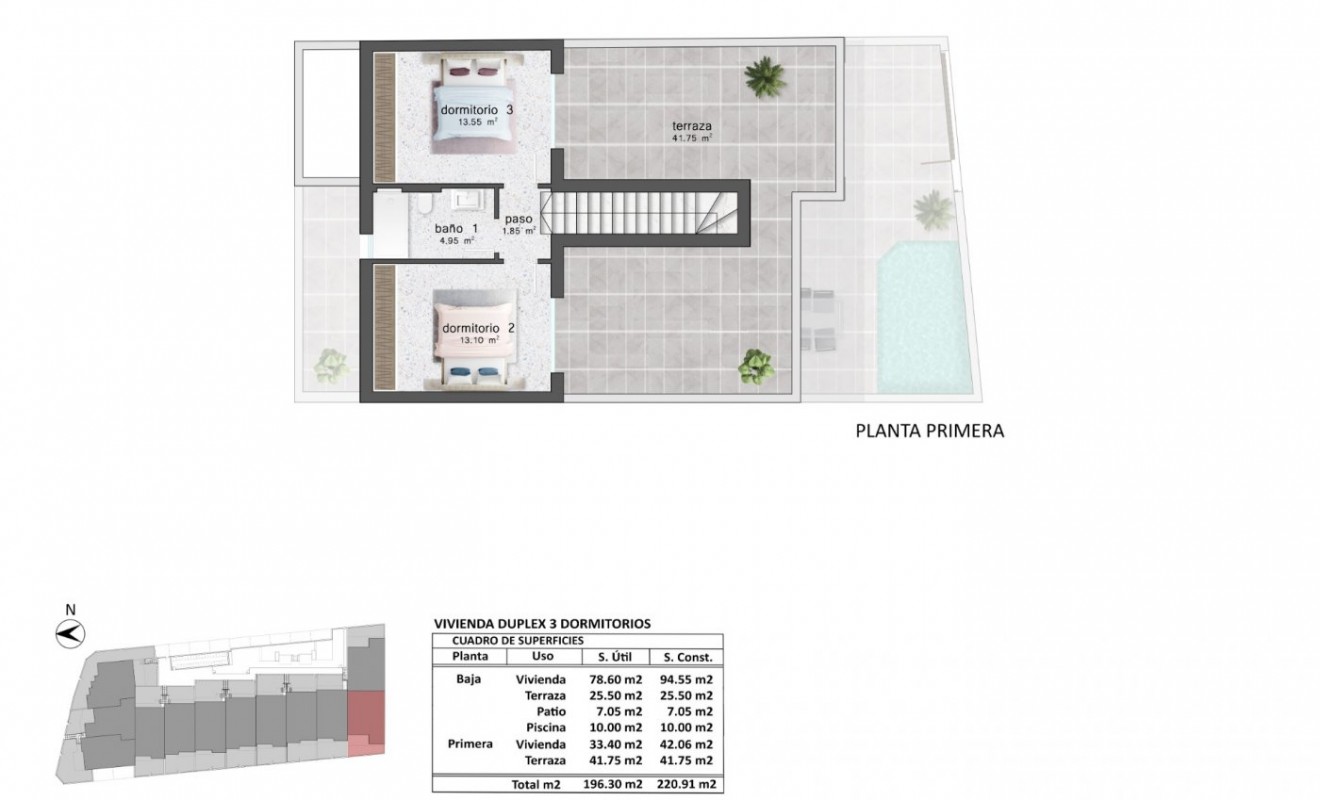 Nieuwbouw woningen - Town House - Pilar de la Horadada