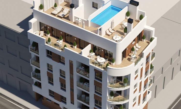 Nieuwbouw woningen - Appartement - Torrevieja - torrevieja