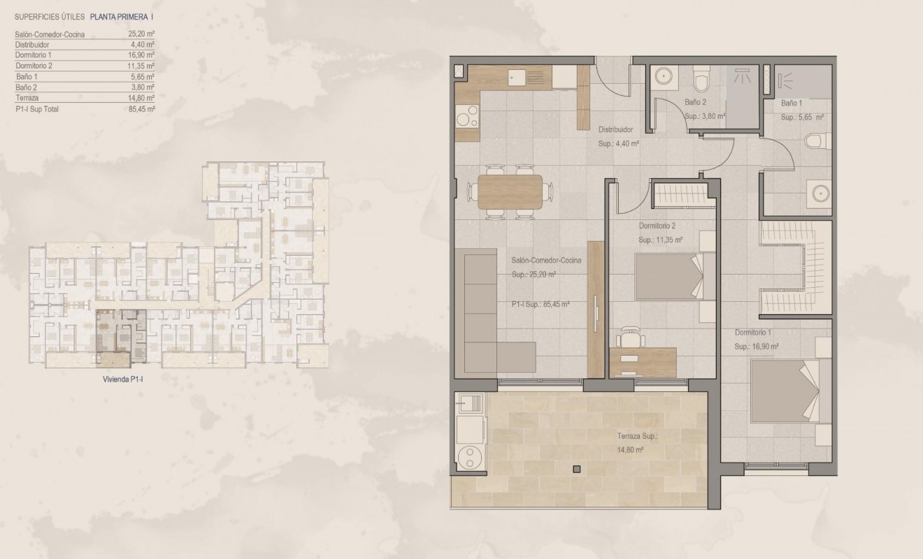 Nieuwbouw woningen - Appartement - Torre Pacheco