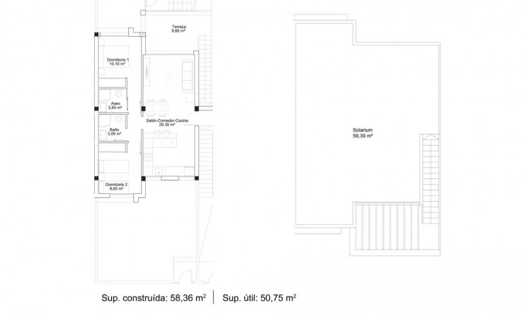 Nieuwbouw woningen - Bungalow - Orihuela Costa - PAU 26