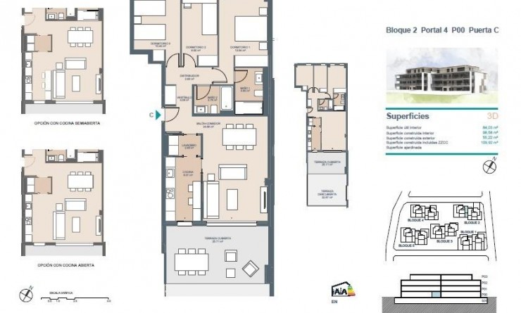 Nieuwbouw woningen - Appartement - Godella - Urb. Campolivar