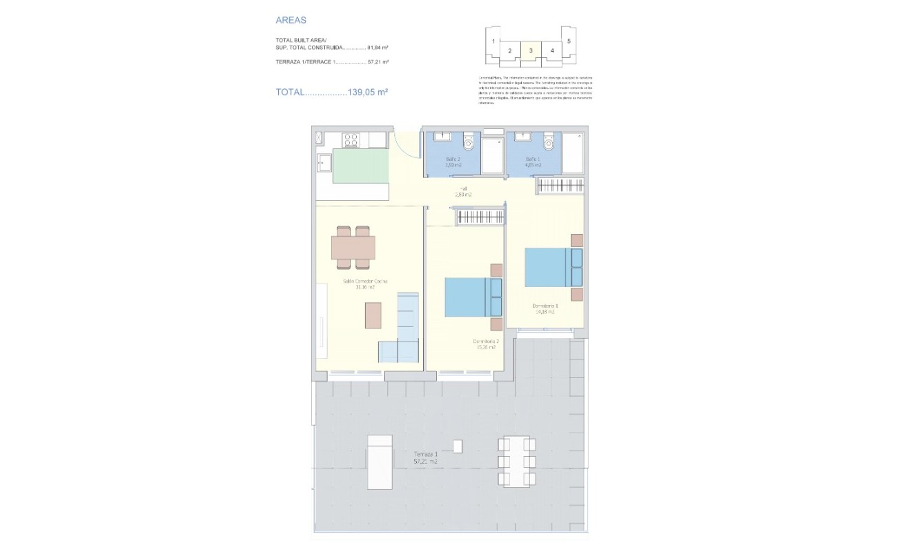 Nieuwbouw woningen - Appartement - Orihuela - Villamartin