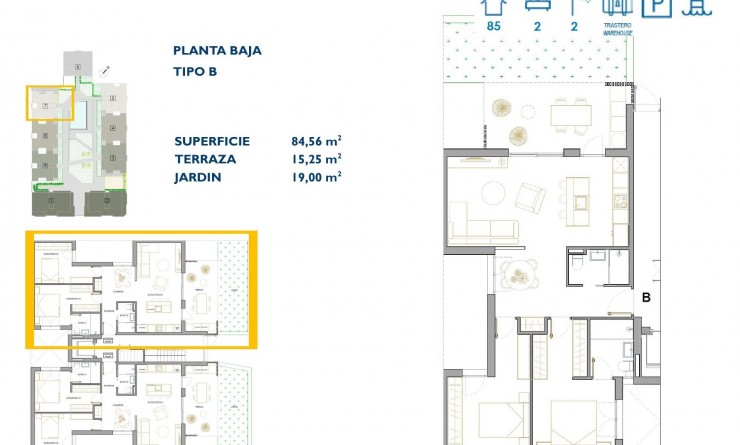 Nieuwbouw woningen - Appartement - San Pedro del Pinatar - Pueblo