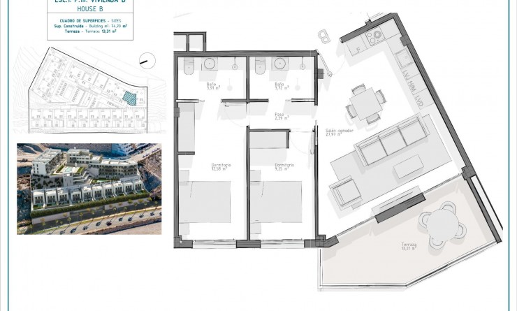 Nieuwbouw woningen - Appartement - Águilas - El Hornillo