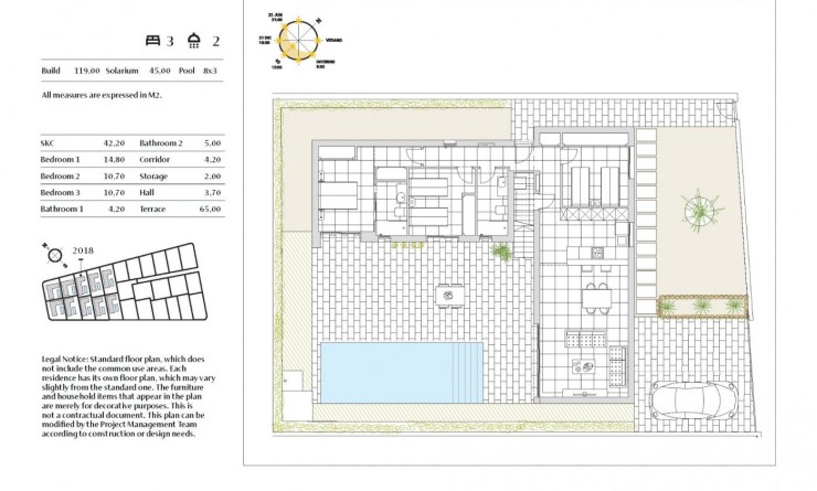 Nouvelle construction - Villa - Algorfa - La finca golf