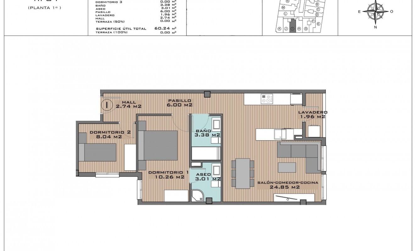 Nieuwbouw woningen - Appartement - Algorfa - Pueblo