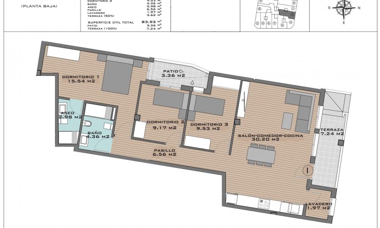 Nieuwbouw woningen - Appartement - Algorfa - Pueblo