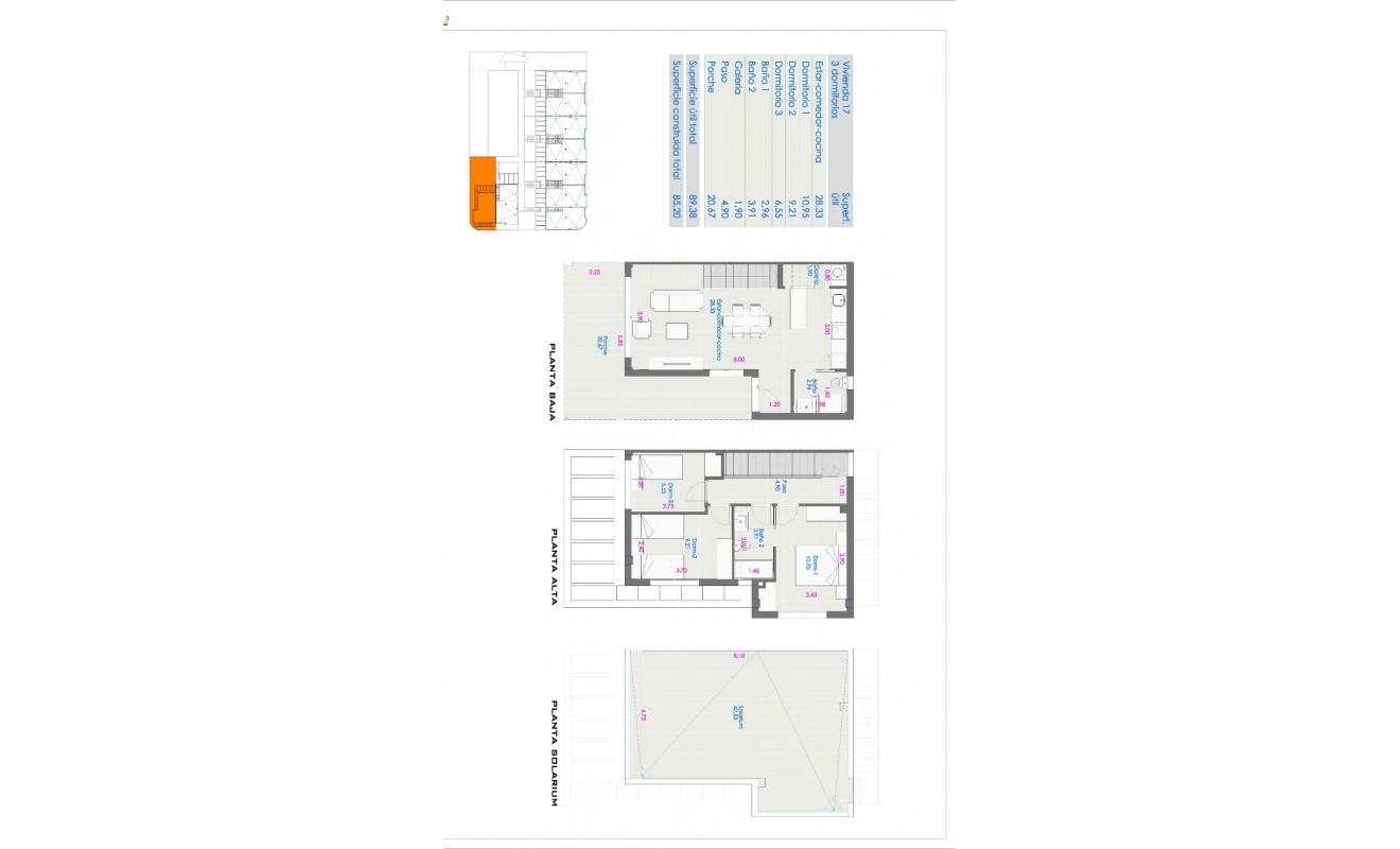 Nieuwbouw woningen - Town House - Orihuela Costa - PAU 26