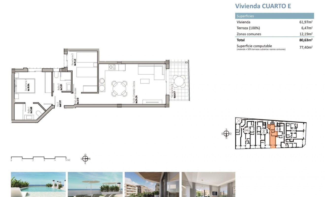 Nouvelle construction - Attique - Guardamar del Segura - Pueblo