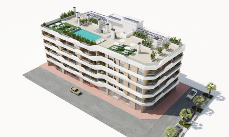 Nieuwbouw woningen - Penthouse - Guardamar del Segura - Pueblo