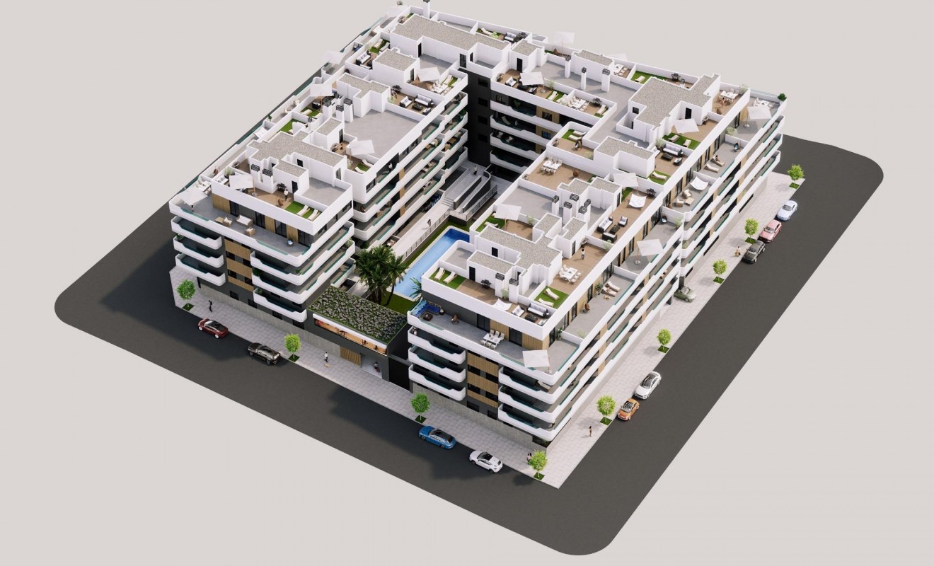 Nieuwbouw woningen - Appartement - Santa Pola - Eroski