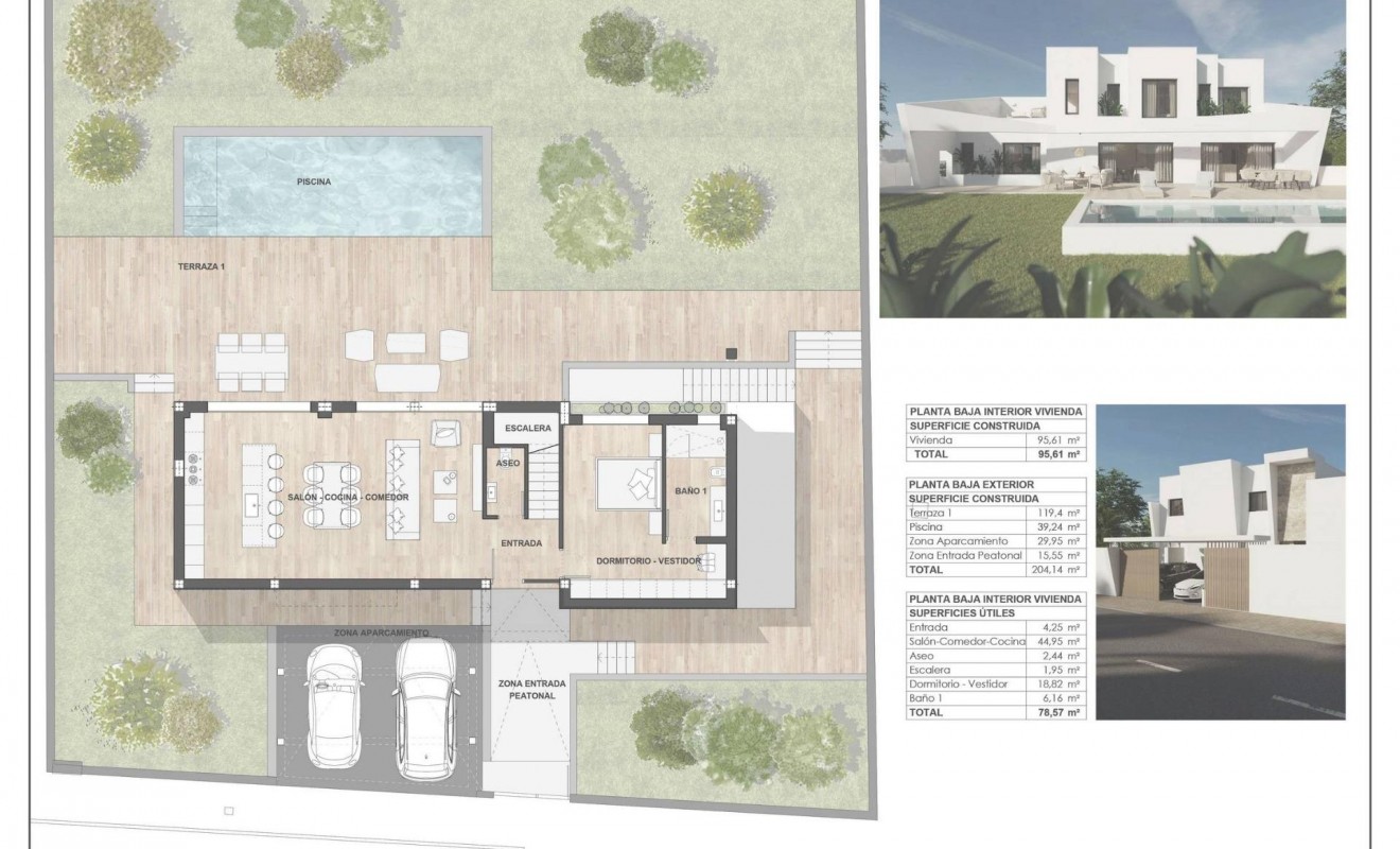 Nieuwbouw woningen - Villa - Polop - Alberca