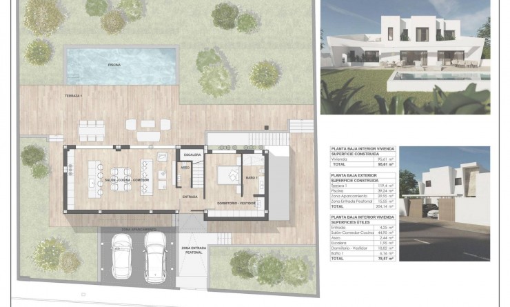 Nieuwbouw woningen - Villa - Polop - Alberca