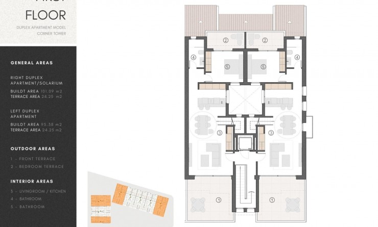 Nieuwbouw woningen - Penthouse - Los Alczares - Serena Golf