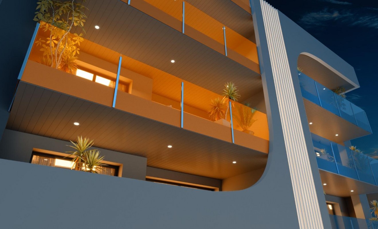 Nieuwbouw woningen - Penthouse - Torrevieja - Centro