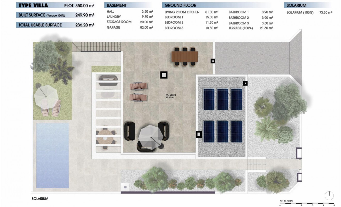 New Build - Villa - Los Alczares - Serena Golf