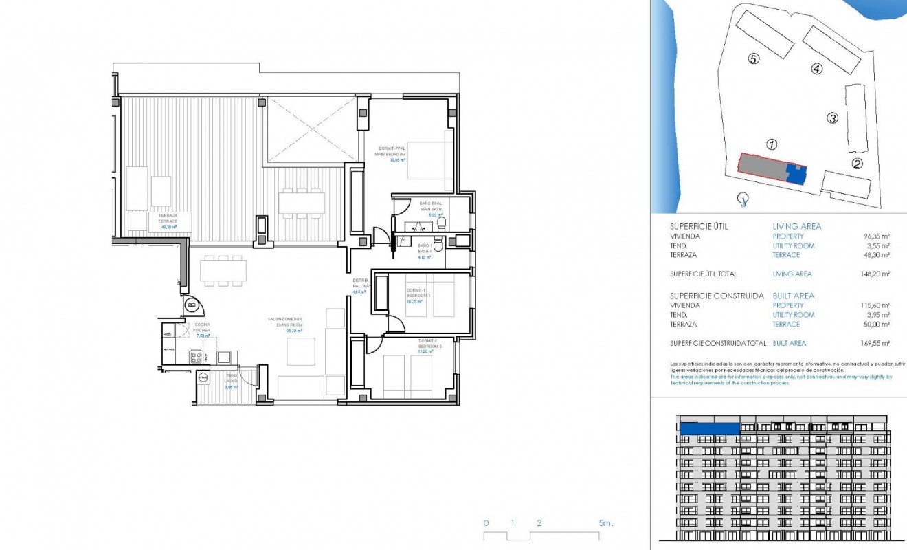 Nouvelle construction - Attique - Torrevieja - Punta prima