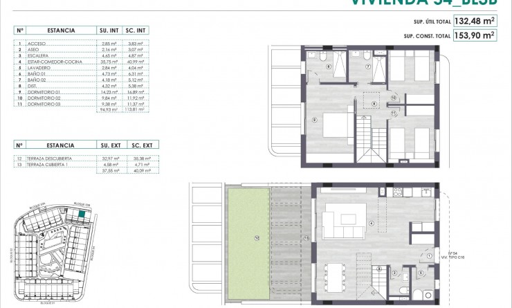 Nieuwbouw woningen - Penthouse - Monforte del Cid - Alenda Golf