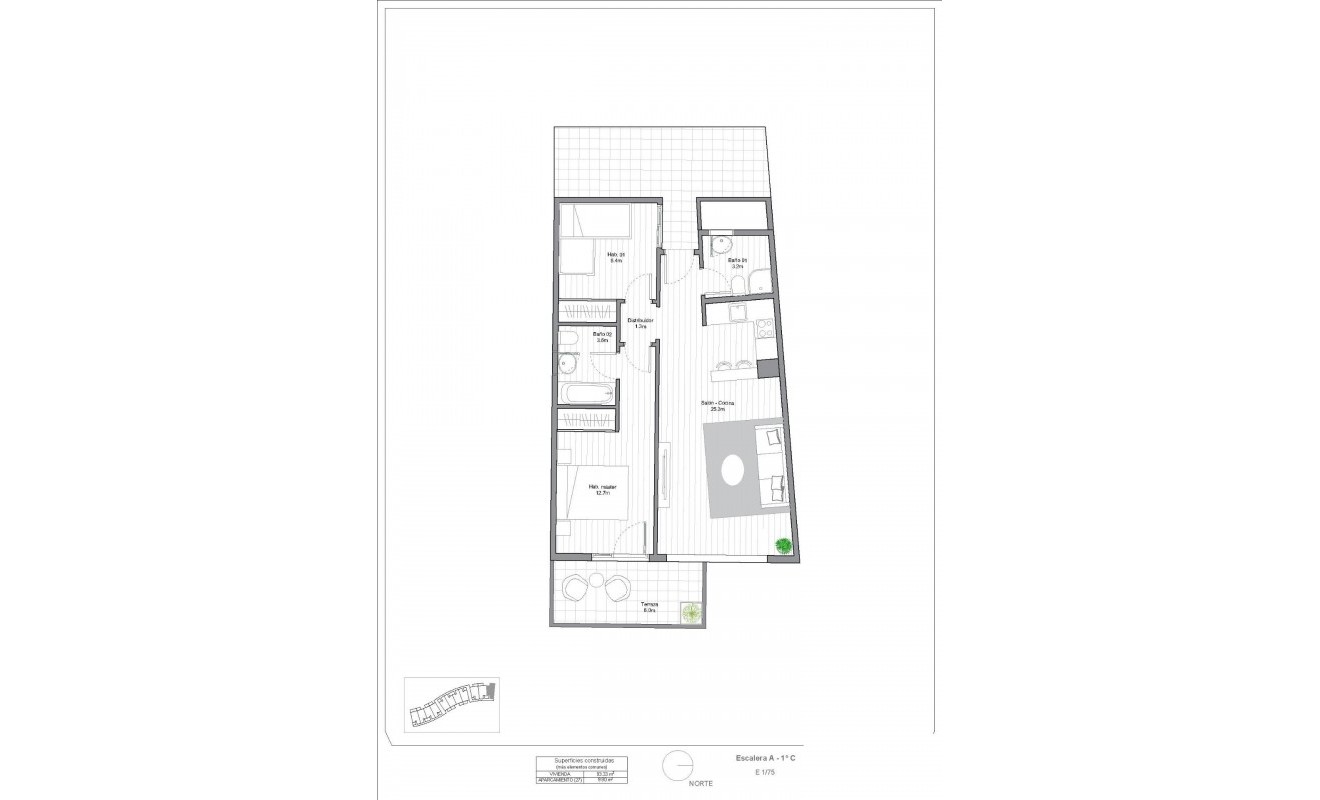 Nieuwbouw woningen - Appartement - Orihuela Costa - PAU 8