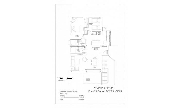 Nieuwbouw woningen - Bungalow - San Miguel de Salinas - Urbanizaciones