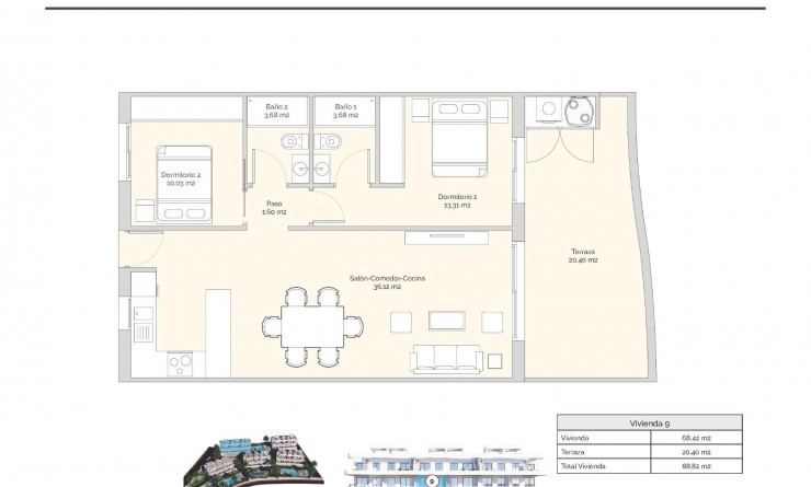 New Build - Apartment - Finestrat - Golf Piug Campana