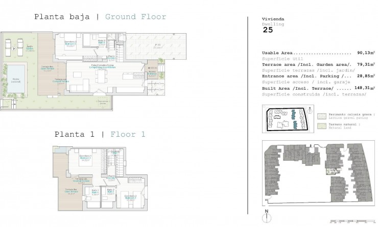 Nieuwbouw woningen - Town House - El Verger - Zona De La Playa