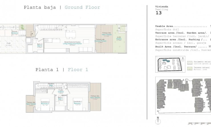 Nieuwbouw woningen - Town House - El Verger - Zona De La Playa