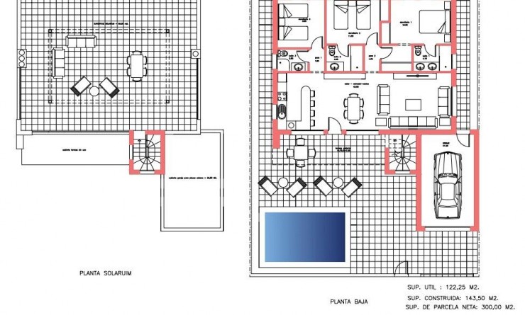 Nieuwbouw woningen - Villa - Fuente Álamo - La Pinilla