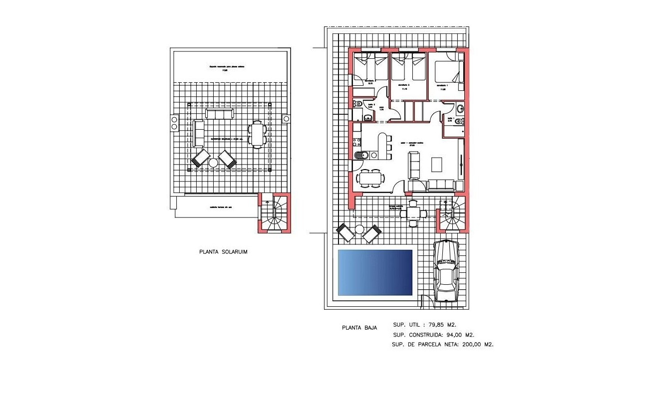 Nieuwbouw woningen - Villa - Fuente Álamo - La Pinilla