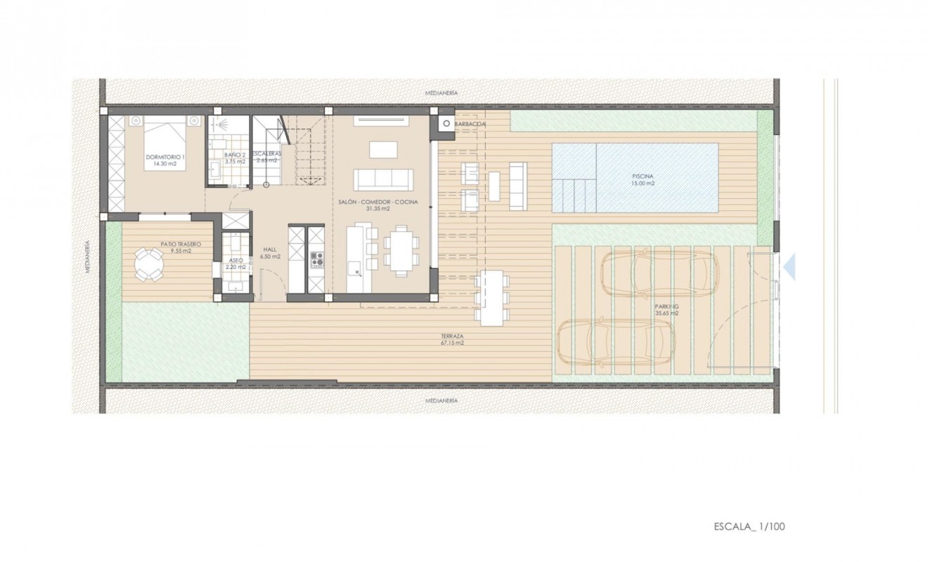 New Build - Villa - San Juan de los Terreros - Las Mimosas