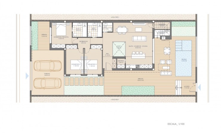 Nieuwbouw woningen - Villa - San Juan de los Terreros - Las Mimosas