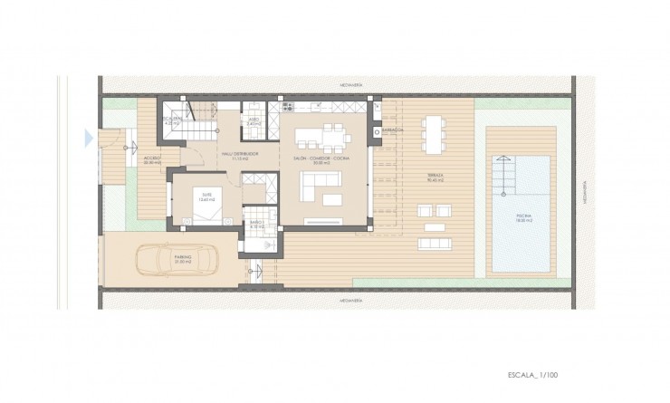 Nieuwbouw woningen - Villa - San Juan de los Terreros - Las Mimosas