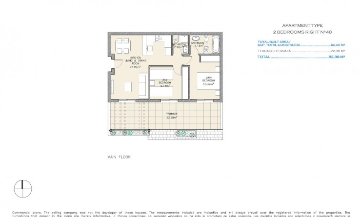 New Build - Apartment - Águilas - Collados