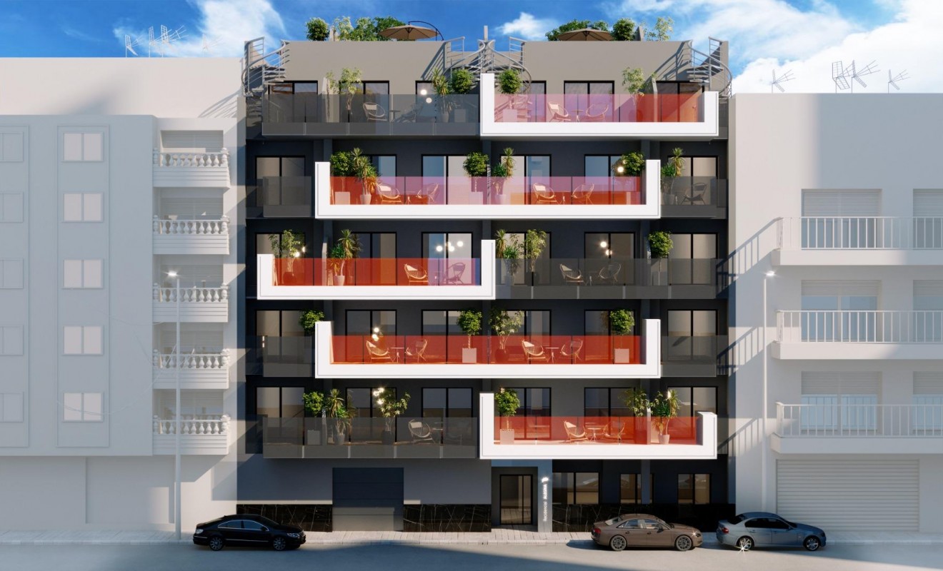 Nieuwbouw woningen - Penthouse - Torrevieja - Centro