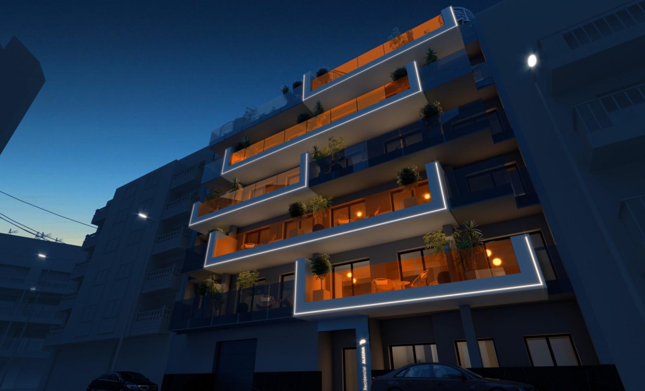 Nieuwbouw woningen - Penthouse - Torrevieja - Centro