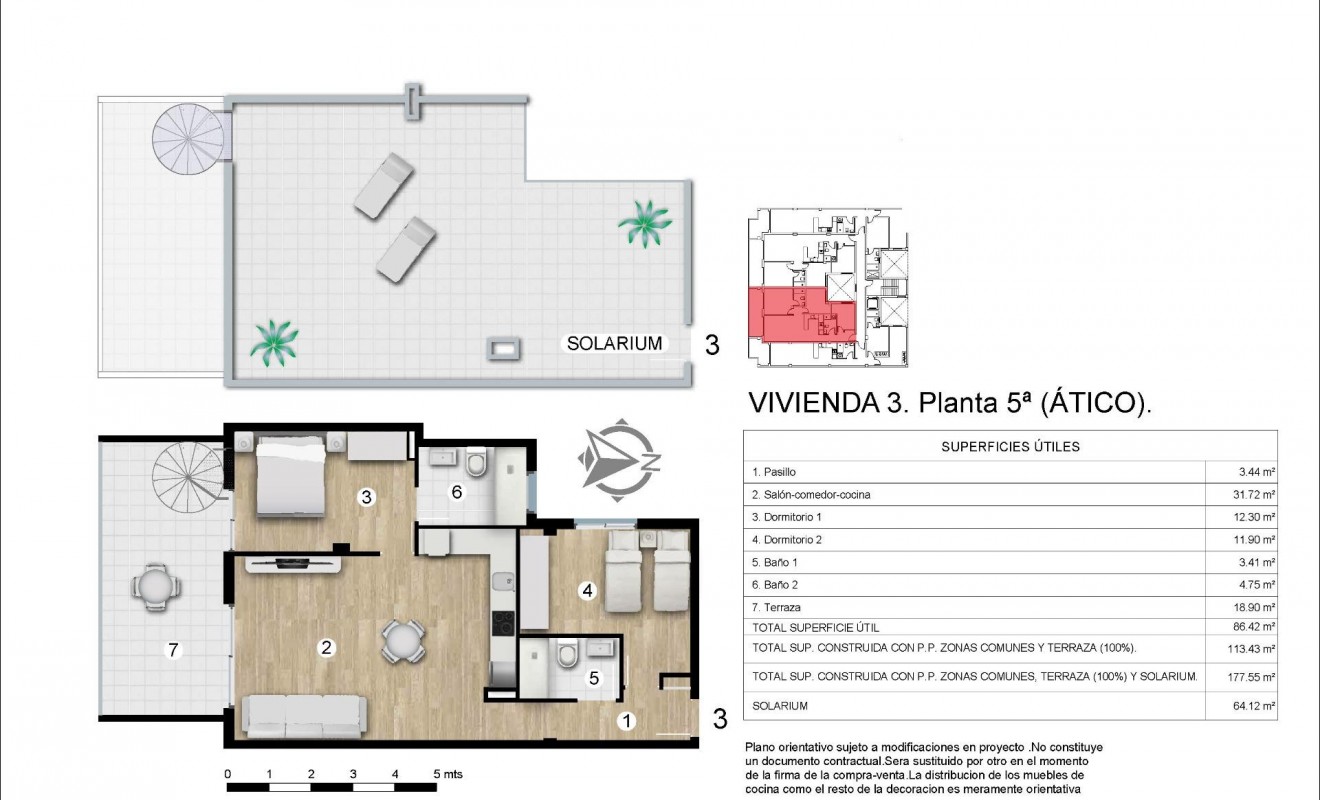 Nieuwbouw woningen - Penthouse - Torrevieja - Centro