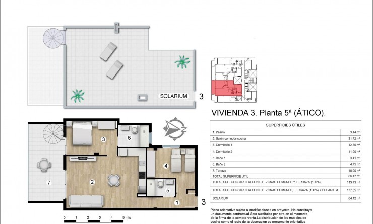 Nieuwbouw woningen - Penthouse - Torrevieja - Centro