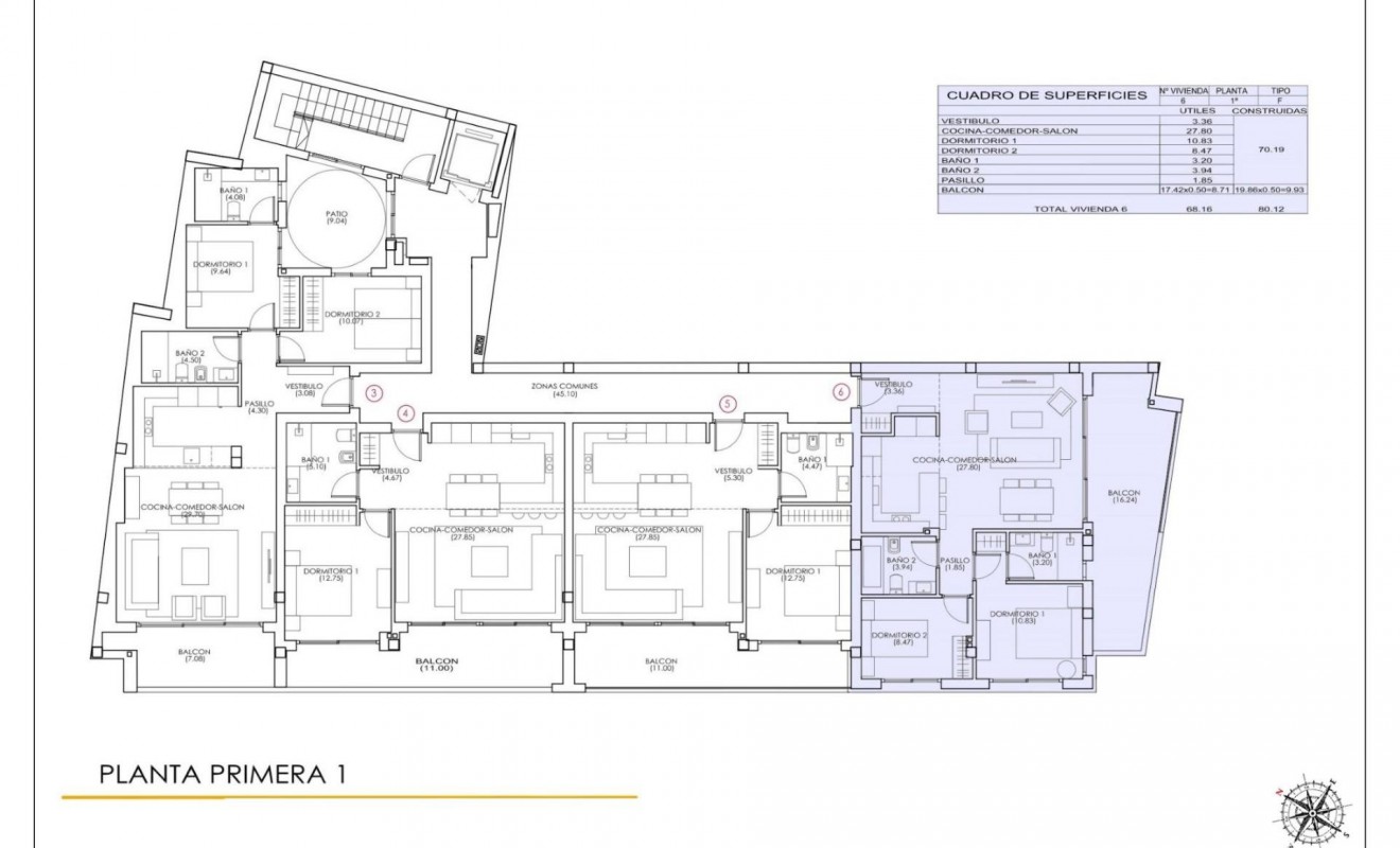 Nieuwbouw woningen - Appartement - Torrevieja - Playa del Cura