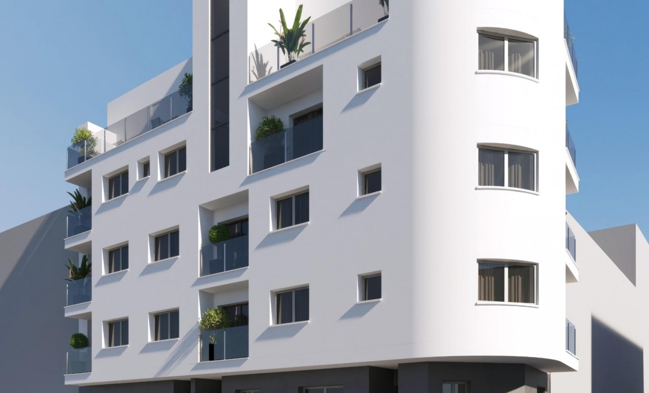 Nieuwbouw woningen - Appartement - Torrevieja - Centro